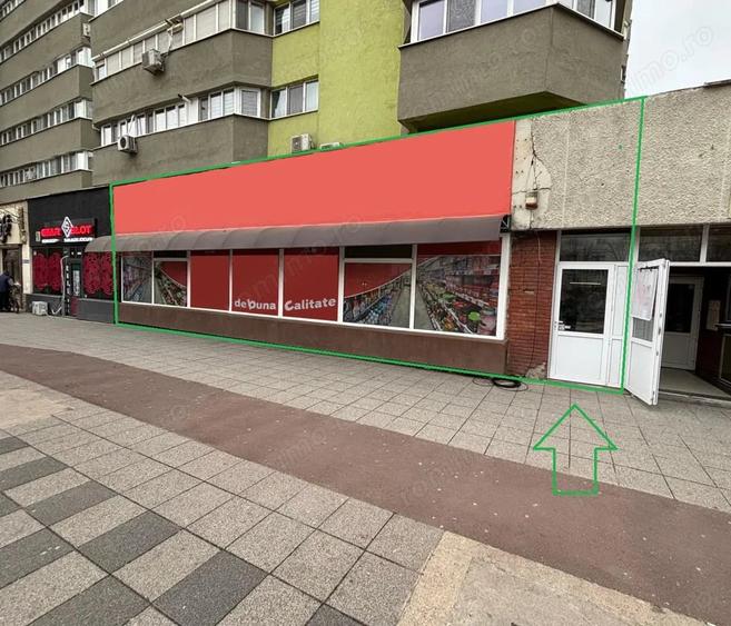 Spațiu comercial, de 80 mp, în Nord