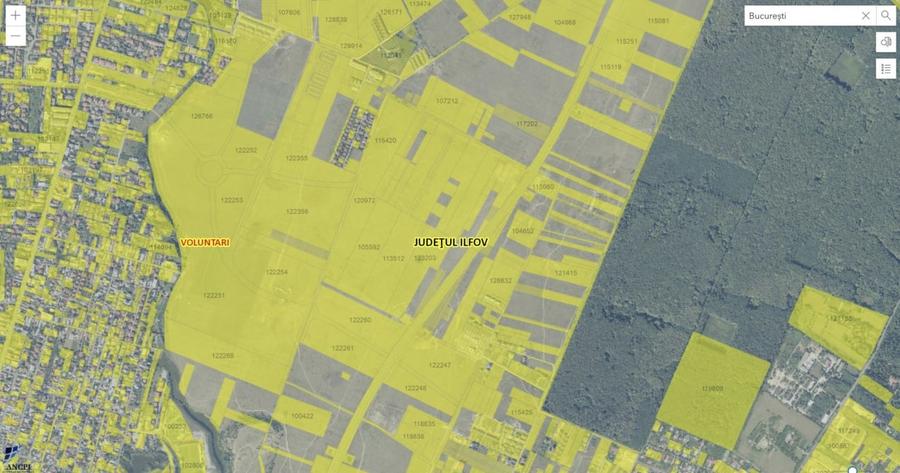 Teren Construcții intravilan de 830 mp, în Voluntari