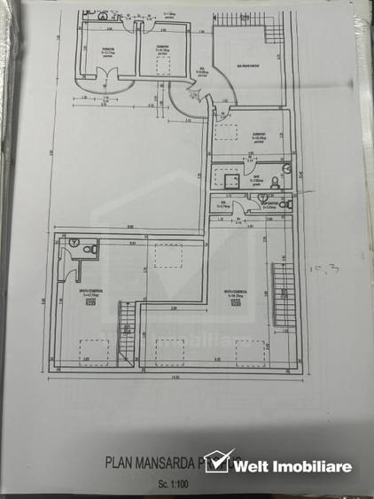 Casă individuală cu 4 camere cu Canalizare în Gherla
