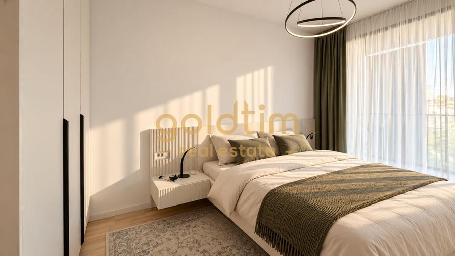 Apartament cu 2 camere decomandat, mobilat în Herăstrău