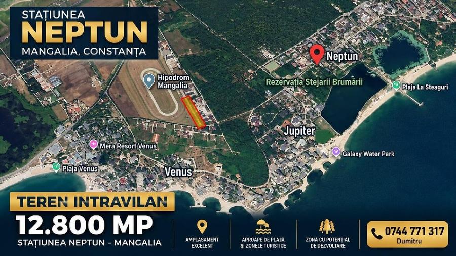 Teren agricol intravilan de 12800 mp, în Central