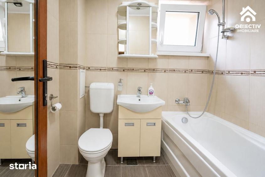 Apartament cu 2 camere semidecomandat în Mărăței