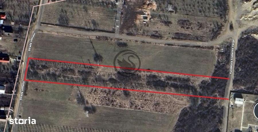 Teren de 3600 mp, în Gura Vitioarei