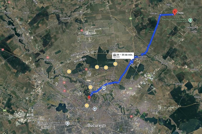 Teren Construcții intravilan de 7567 mp, în Dascălu