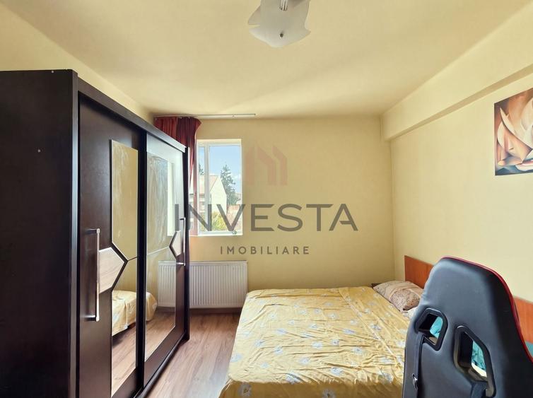 Apartament cu 2 camere semidecomandat, mobilat în Central