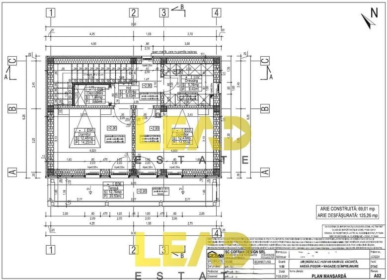 Comision 0%, Casa in constructie P+M, 80 mp utili, cu foisor si teren 504 mp - 6