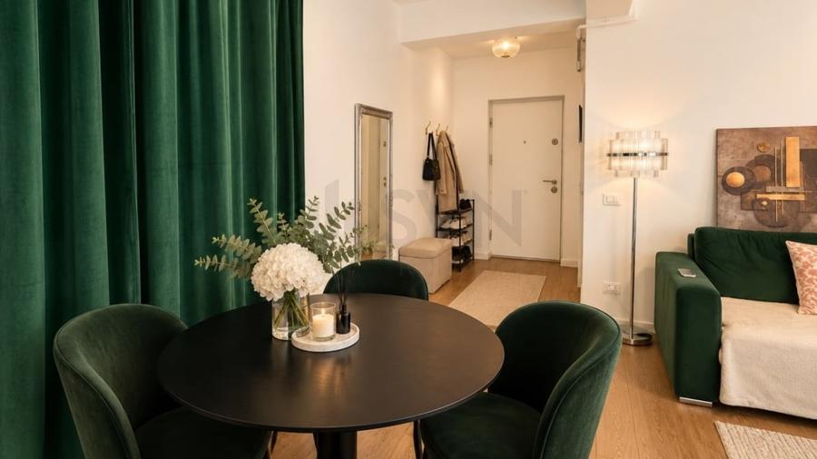 Apartament cu 2 camere semidecomandat, mobilat în Ștefan cel Mare