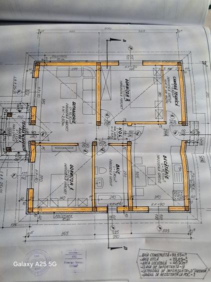 Casă cu 3 camere în Milcovățu