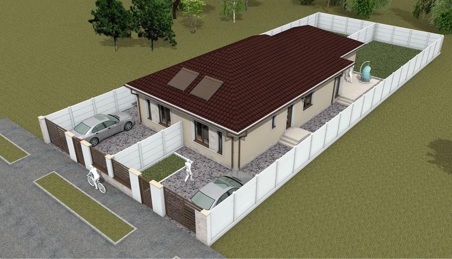 Casă cu 3 camere în Uliuc