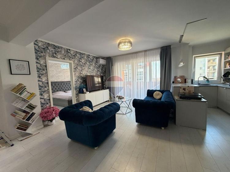 Apartament cu 2 camere decomandat, mobilat în Decebal