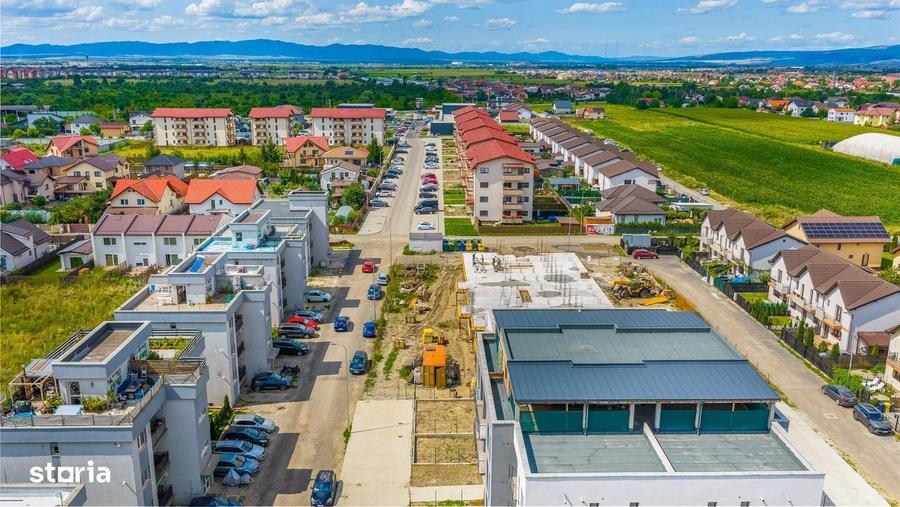 Apartament cu 2 camere decomandat în Sânpetru