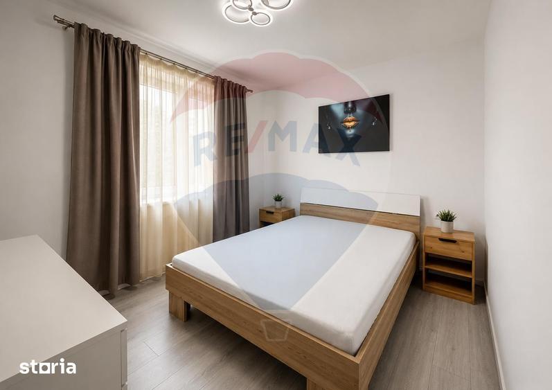 Apartament cu 2 camere semidecomandat, mobilat în Griviței