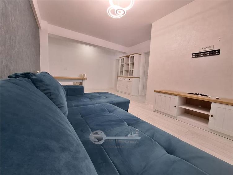 Apartament cu 2 camere semidecomandat, mobilat în Cug