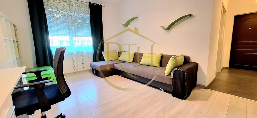 Apartament cu 2 camere semidecomandat, mobilat în Giroc