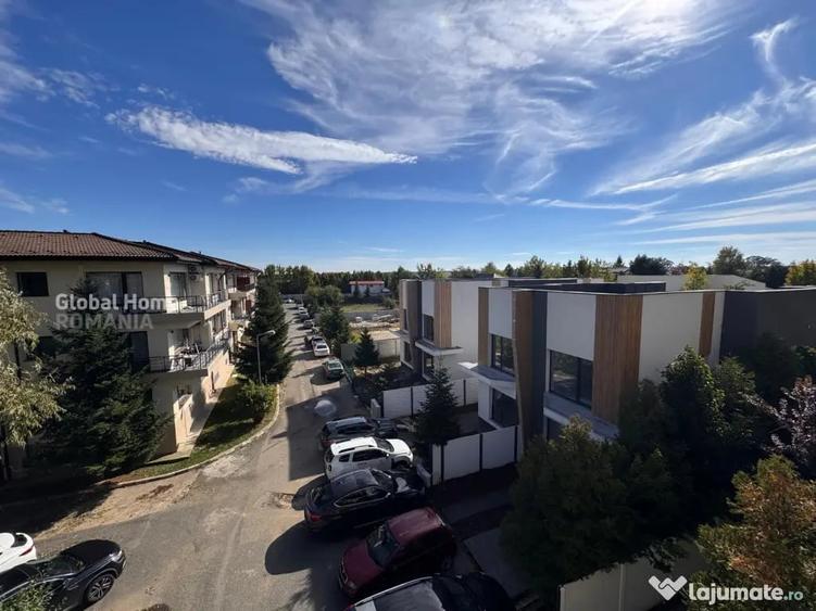 Apartament cu 3 camere semidecomandat în Corbeanca