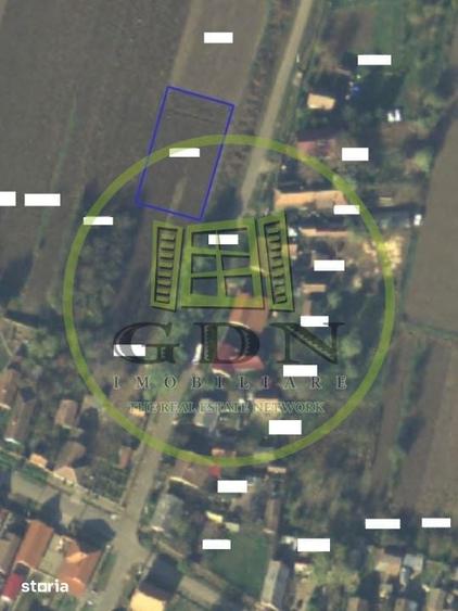 Teren de 1000 mp, în Borș