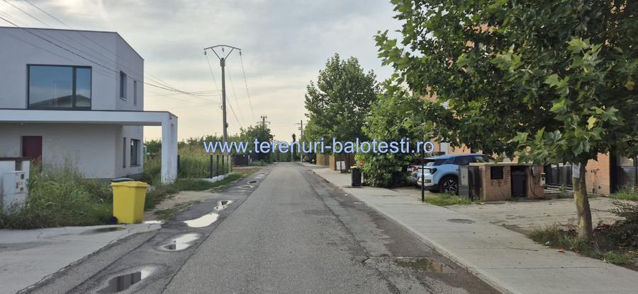 Teren Construcții intravilan de 600 mp, în Balotești
