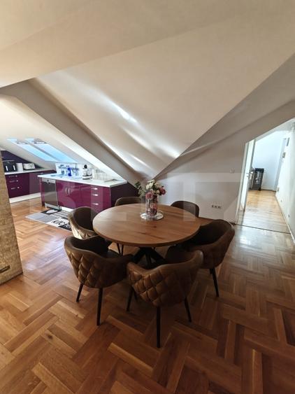 Apartament cu 3 camere decomandat, mobilat în Semicentral