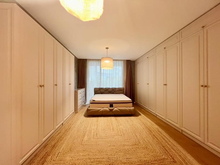 Apartament cu 3 camere semidecomandat, mobilat în Herăstrău