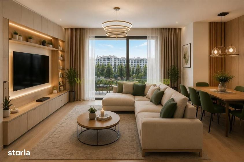 KronenPark Pipera | 3 camere | 75 mp + balcon 13 mp | Etaj 5 | Cesiune - 3