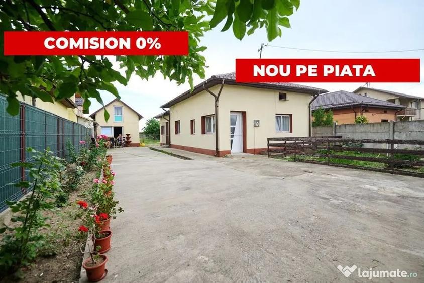 Casă cu 2 camere cu Teren 1000 Mp în Gherghești