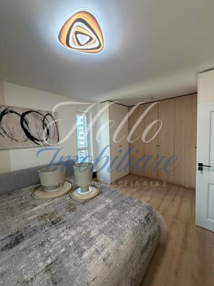 Apartament cu 2 camere semidecomandat, mobilat în Florești
