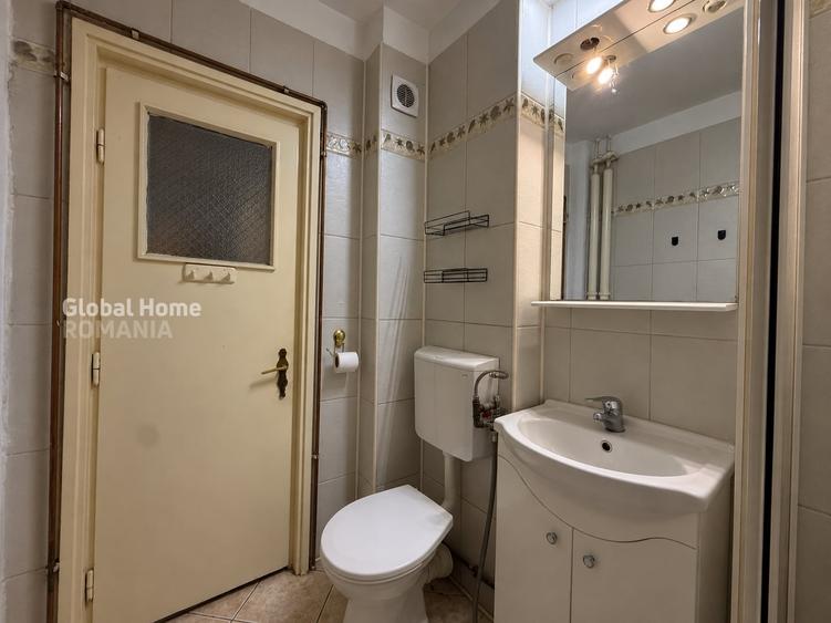 Apartament cu 2 camere semidecomandat, mobilat în Universitate