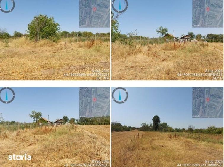 Teren de 830 mp, în Recea