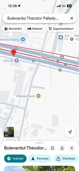 Apartament cu 2 camere decomandat în Titan