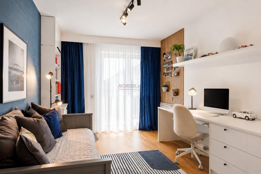 Apartament cu 4 camere decomandat, mobilat în Herăstrău