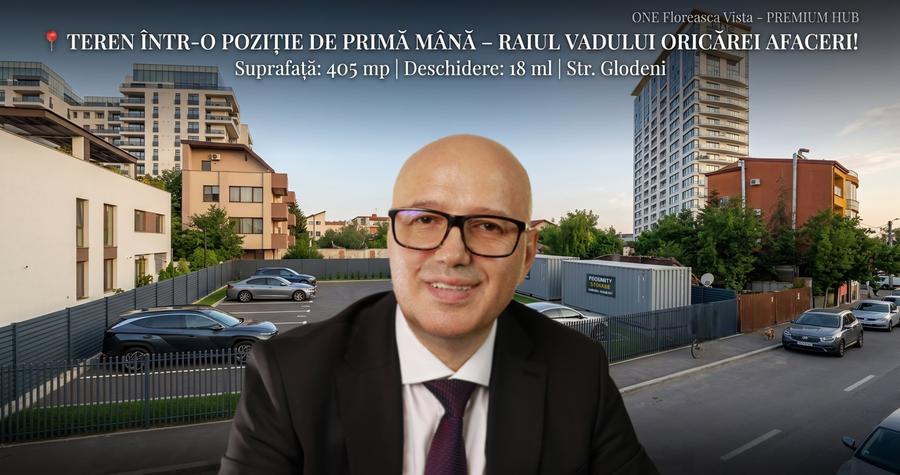 Teren investiție, de 405 mp, în Barbu Văcărescu