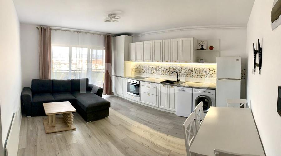 Apartament cu 2 camere semidecomandat, mobilat în Florești