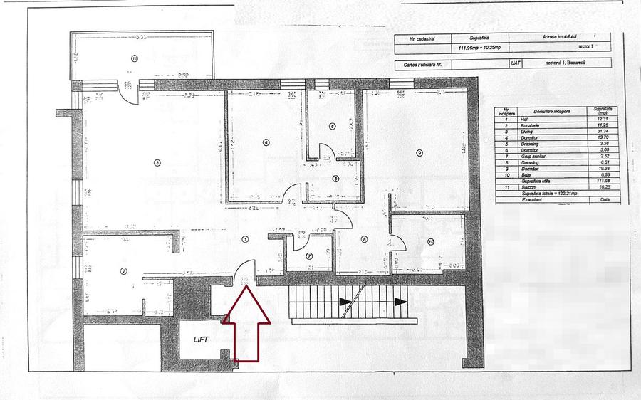 Apartament cu 3 camere decomandat în Iancu Nicolae