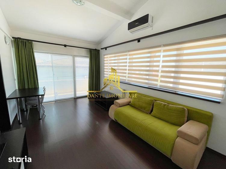 Apartament cu 2 camere semidecomandat, mobilat în Bună Ziua