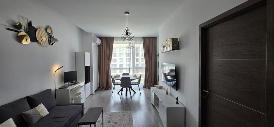 Apartament cu 2 camere semidecomandat în Nord