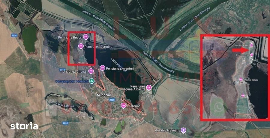Teren de 1500 mp, în Murighiol