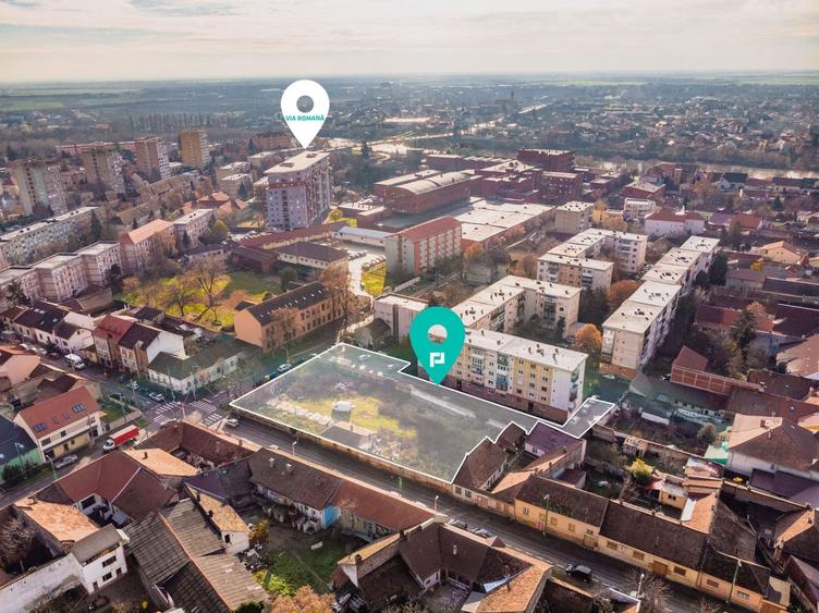 Teren Construcții intravilan de 2727 mp, în Boul Roșu