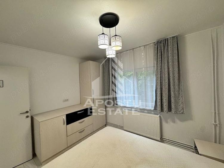 Apartament cu 2 camere semidecomandat în Aradului