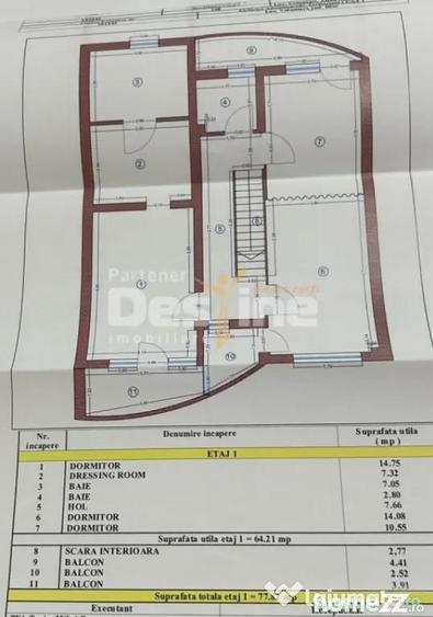 Casă cu 7 camere cu Teren 168 Mp în Pipera