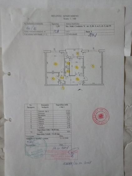 Apartament cu 2 camere decomandat în Rahova
