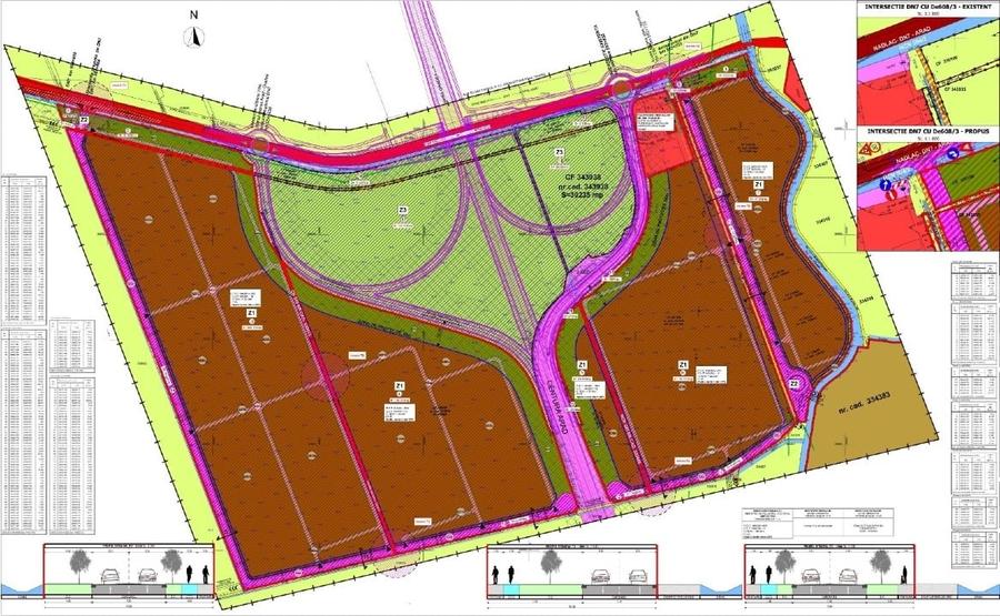 Teren Construcții intravilan de 690000 mp, în Nord-Vest