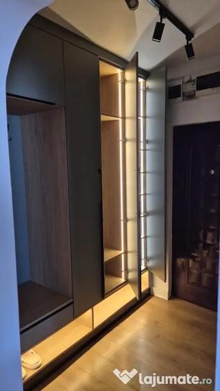 Apartament cu 3 camere semidecomandat, mobilat în Colentina