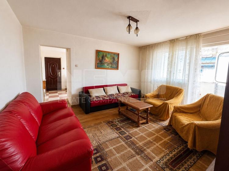 Apartament cu 2 camere semidecomandat în Nord-Est