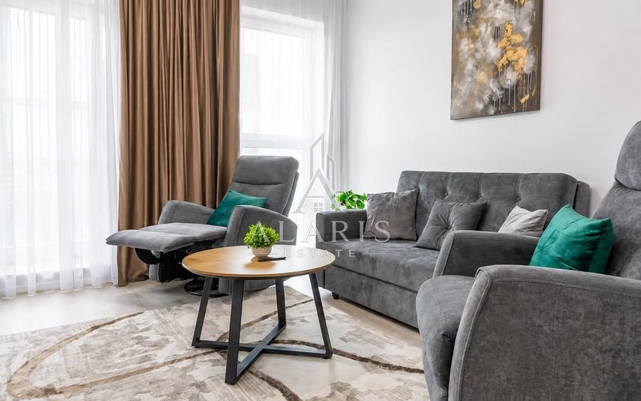 Apartament cu 2 camere semidecomandat, mobilat în Lipovei