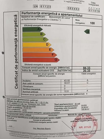 Apartament cu 2 camere decomandat în Dumbrăvița
