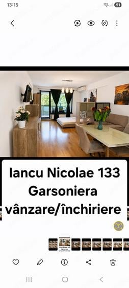 Apartament cu 2 camere semidecomandat în Iancu Nicolae