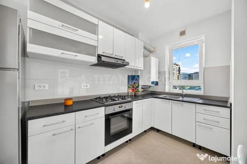 Apartament cu 2 camere semidecomandat în Central