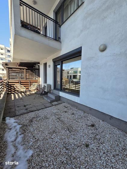 Apartament cu 2 camere, mobilat în Băneasa