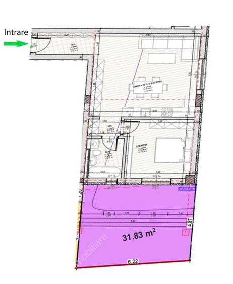 Apartament cu 2 camere decomandat în Șelimbăr