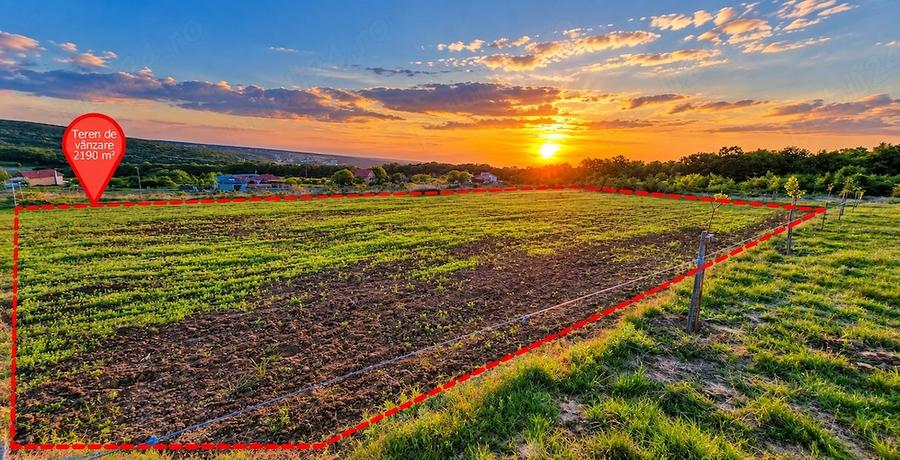 Teren de 2190 mp, în Betfia